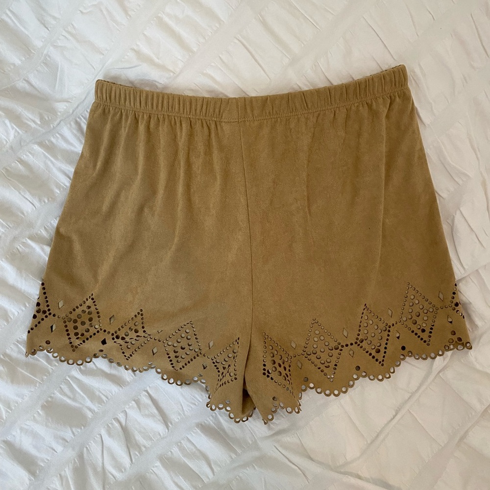 Boutique suede shorts. Size M.